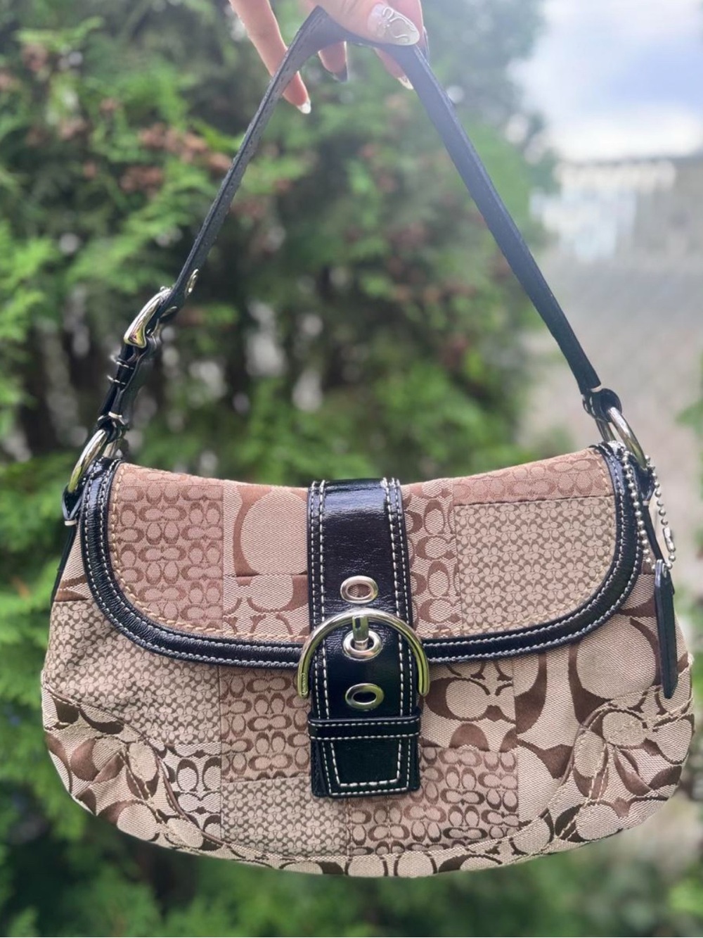 Coach soho patch work large